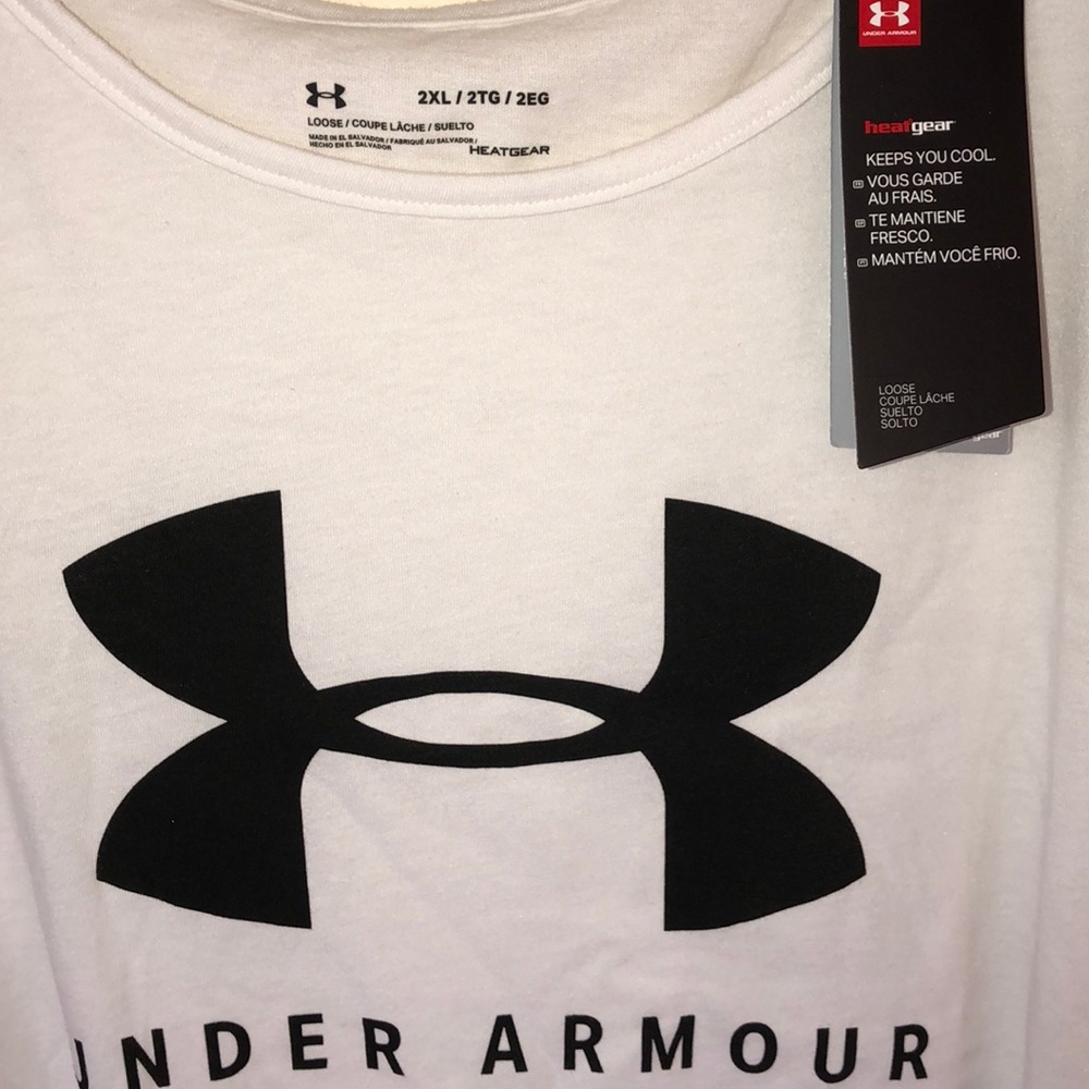 Under Armour 2x Plus Athletic tee shirt Heat gear